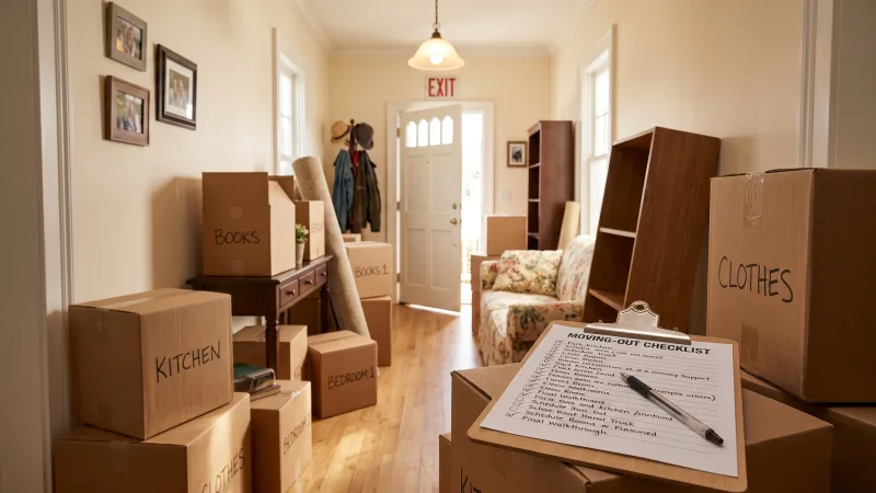 A cozy apartment furnished from secondhand and curbside finds